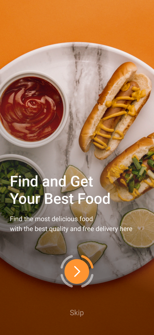 Food Delivery APP - Intro