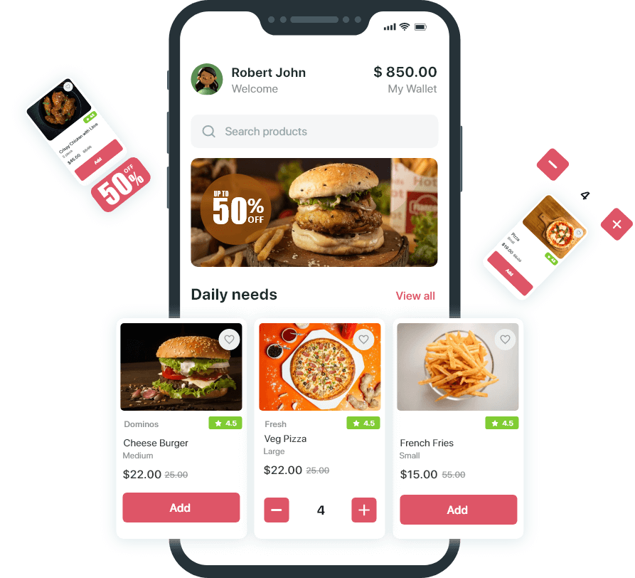 Automation of Food Delivery Solutions for Exponential Growth